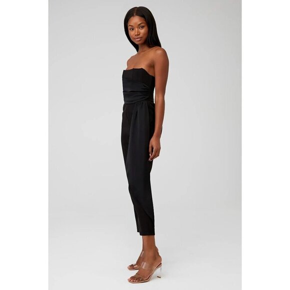 Steve Madden Harlen Jumpsuit in Black Small Womens Dressy Cocktail outfit - Picture 14 of 16